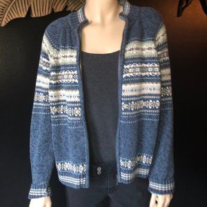 Mountain Lake full zip cardigan